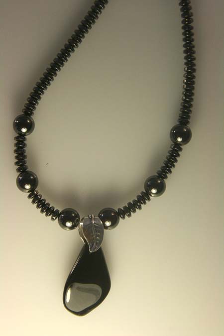 Black Beauty with Hematite